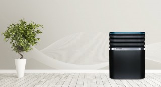 Venta AeroStyle LW73 schwarz - Luftbefeuchteranordnung