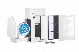 Sharp KC-G60EUW Filtration, Querschnitt