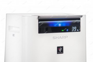 Sharp KC-G40EUW Display während des Betriebs des Geräts