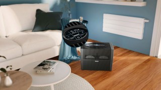 Venta Original Connect AH555 Black - Luftbefeuchter-Arrangement