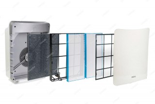 Filter und Blick auf das Innere des IDEAL AP 45