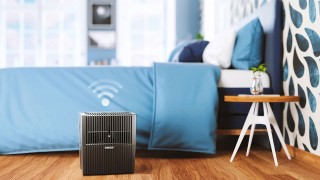 Venta Original Connect AH535 Black - Luftbefeuchter-Arrangement