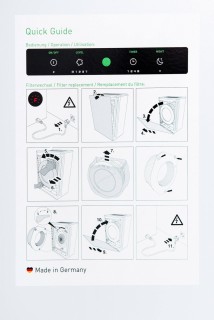IDEAL AP 60 PRO Aufkleber mit Kurzanleitung