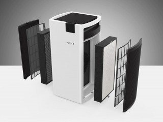 Boneco P710 - entfaltete Filter