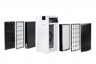 Boneco P710 - ausgelegte Filter