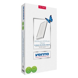 Integrierter Filter VENTAcel HEPA 0,1 µm & VENTAcarb Kohlenstoff