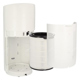 Philips Dual Scan AC3854/51 - Rückansicht, Filter und Klappe