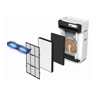 Daikin MCK70YV - alle Filter ausgeklappt