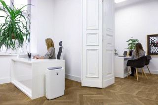 Sharp UA-KIN42E-W - Luftreiniger-Arrangement im Büro