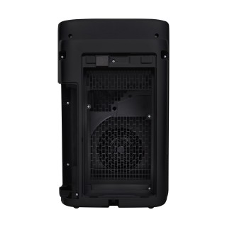 Sharp UA-KIN42E-H - Rückansicht, herausgenommener Wassertank und Filter