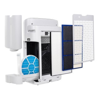 Sharp UA-KIN52E-W - ausgelegte Filter und Wassertank