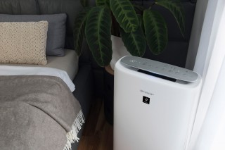 Sharp UA-KIN52E-W - Anordnung des Luftreinigers im Schlafzimmer