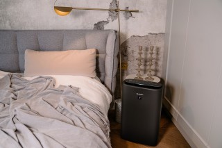 Sharp UA-KIN52E-H - Aufstellung des Luftreinigers im Schlafzimmer