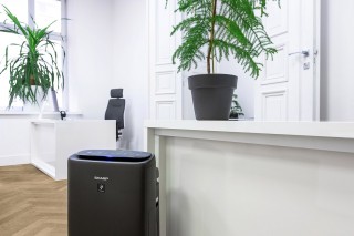 Sharp UA-KIN52E-H - Aufstellung des Luftreinigers im Büro