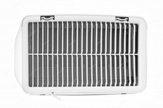 LIFAair LAF200 von unten, interner Luftkreislaufeinlass