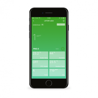 LIFAair LAF200 Ansicht Anwendung