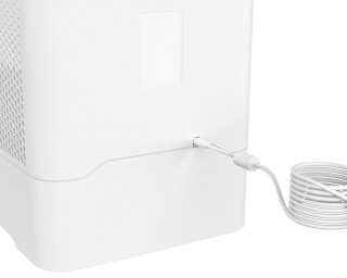 Boneco H300 Netzkabel aus nächster Nähe