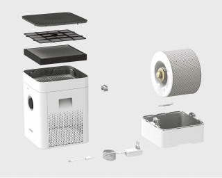 Boneco H300 Querschnitt des Geräts