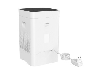 Boneco H300 Rückansicht, Netzkabel im Gerät