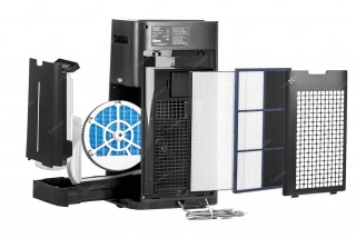 Sharp KC-G50EUH Schnitt durch die Filter