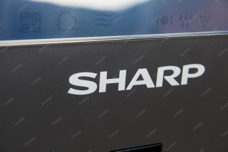 Sharp KC-G50EUH Nahaufnahme des Logos