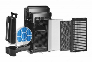 Sharp KC-D40EUH Filtration, Querschnitt