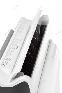 Sharp KI-G75EUW Ansicht von oben, geöffneter Luftauslass